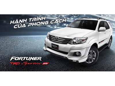 Toyota Việt Nam ra mắt Fortuner TRD Sportivo 2015 LHệ : 090 445 1520